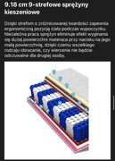 Materac 100x200 kokos LIVE MAX średnio twardy