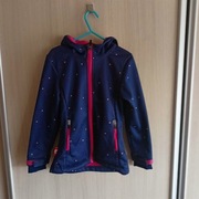 Softshell dziewczęcy 110/116