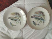 Dwa talerze ryby Kabla Sr 19 cm