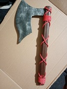 Zestaw 2 toporów drewnianych – cosplay, dekoracja, zabawka, przebranie (B89