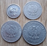 1 zł. 1978 r. w zestawie 4 monet PRL