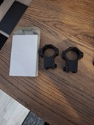 montaż do lunety dwuczęściowy wysoki 28mm - szyna ris 11mm ASG