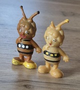 Figurka zestaw vintage Pszczółka Maja 2 sztuki PRL lata 80