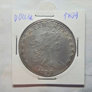 Stara Moneta Stany Zjednoczone USA Dolar USD Liberty 1799 r.