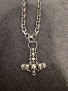 Srebro próby 925 unikat styl gotycki 