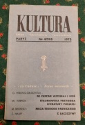 KULTURA 1972 NR 4/PARYŻ