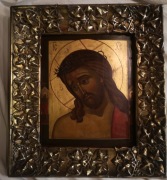 Stara ikona Ecce homo(Zbawiciel w Ciernowym wieńce) 