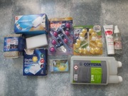 zestaw zawieszki do WC DOMESTOS,BREF,Coffema,gąbka magiczna,4szt. druciana