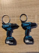 Breloczek wiertarka mechanik chłopiec 2 sztuki zestaw komplet gratis