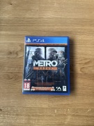 Gra Metro Redux 2w1 PL Polska Wersja Ps4 Playstation 4 Slim Pro Ps5 5