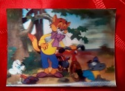 pocztówka stereoskopowa trójwymiarowa ZSRR 1984