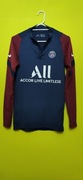 Bluza PSG klubowa granatowo czerwona Nike dri fit  crewneck oryginał 
