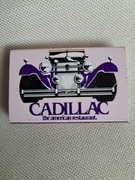 Unikatowe zapałki Cadillac Matchbox . Japan .