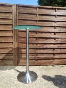 Szklany stolik stół okrągły wysoki