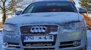 Znaczek Emblemat Napis QUATTRO AUDI LOGO Stal Nierdzewna NOX