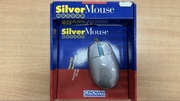 Silver Mouse z kulką PS/2