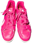 Różowe Buty sportowe sznurowane skóra ekologiczna Reebok 39