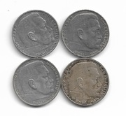 2 RM  Hindenburg 4 szt