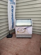 Konserwator lodów 9 kuweciarka lody JUKA M400Q zamrażarka witryna