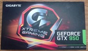 Karta graficzna Gigabyte NVidia GeForce GTX950 GV-N950XTREME-2GD OC edition
