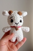 Owieczka wykonana na szydełku 