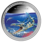 Prehistoric Life - Liopleurodon kolorowany 1 uncja