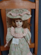 Kolekcjonerska Lalka porcelanowa 43cm.w super stanie