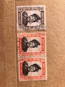 Anglia/Brytania/kolonie Brunei Sc 84,89 1952 Sułtan Omar