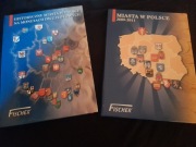 Monety 2zł NG okolicznościowe,  Miasta w Polsce,  +albumy Fischer mennicze