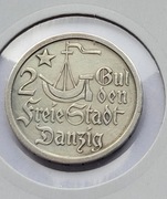 2 guldeny 1923 r wolne miasto GGdańsk