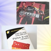 Nakładki Silentium PC Fera + FIFA 20  steelbook ultimate