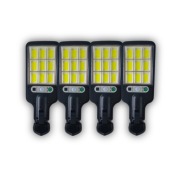 4 x Lampa Solarna LED - Oświetlenie podwórka , podjazdu , ogrodu .