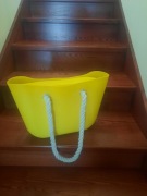 Torba plażowa żółta