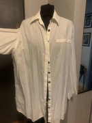 Vero Moda długa bluzka koszulowa narzutka tunika oversize szeroka duża