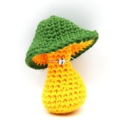 GRZYB ozdoba szydełko dekoracja rękodzieło 3