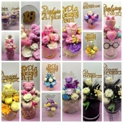 Flower Box ze świec sojowych | Personalizowany prezent od serca 