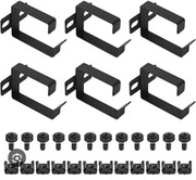 WSPORNIK KABLOWY BOCZNY DO SZAF  CZARNY 