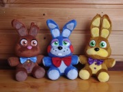 FNAF Toy Spring Bonnie Five Nights at Freddy's pluszaki maskotki Chocolate