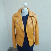 Kurtka ramoneska damska żółta musztardowa F&F rozm. 34, nowa