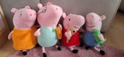 ŚWINKA PEPPA PEPA CAŁA RODZINA PLUSZAKI MASKOTKI PRZYTULANKI DLA DZIECI