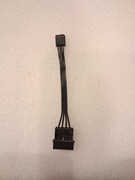 Adapter FLOPPY Molex mini Molex FDD czarny