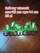Żabki zeliwny wieszak