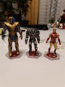 Trzy kolekcjonerskie figurki z serii Avengers 