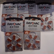 Baterie do aparatów słuchowych 312