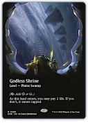 MTG Edge of Eternities Variants: Godless Shrine (0280 - Borderless) FOIL