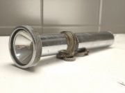 Latarka nurkowa AQUALUX La Spirotechnique – vintage France 1964