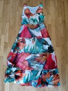 Letnia  przewiewna sukienka Desigual z delikatną bawelnianą podszewką