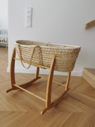 Kosz Mojżesza Clair de Lune + materac i bawełniane prześcieradło GRATIS