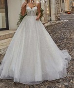 Suknia ślubna Kira – Janet Marie, raz użyta, rozmiar 36-38