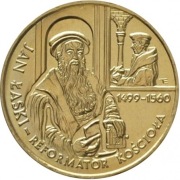 2 zł jan łaski 1999 rok mennicza+kapsel